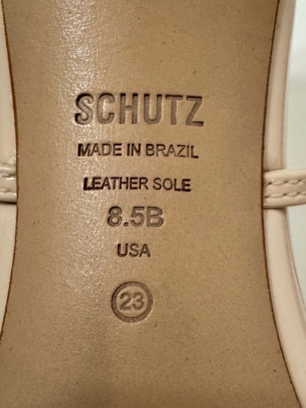 Schutz Pamela Mid Heel 8.5 Rose Nude - Picture 4 of 10